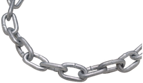 SeaChoice Proof Coil Chain Galvanized - 1/4" Inch. (Sold by the Foot)