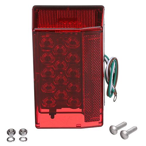 SeaChoice Submersible LED Trailer Light, 7 Function, - Left Side 12 Volt.