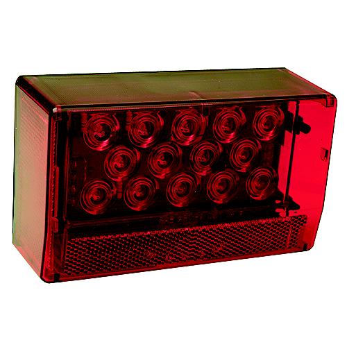 SeaChoice Submersible LED Trailer Light, 7 Function, - Left Side 12 Volt.