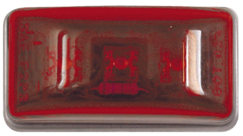 SeaChoice LED Sealed Stud Mount Side Marker/Clearance Light (Red) 2" Inch.