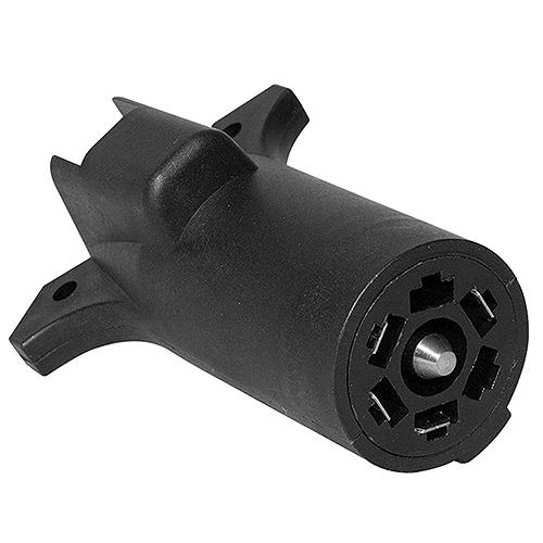 SeaChoice 58061 Boat Trailer Wiring Adapter, 7-Way RV Style to 5-Way Flat.