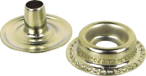 SeaChoice Stainless Steel Clinch Button Stud Dot Canvas Fastener