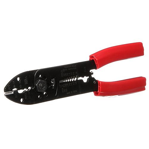 SeaChoice Multi-Purpose Crimp Tool, Wire Cutter with Comfort Grips.