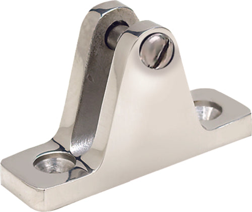 SeaChoice Deck Hinge 90 Degree - 316 Stainless Steel. Base size: 7/8" x 2". Screw size: 1/4"-20.