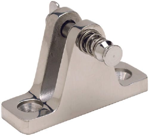 SeaChoice Stainless Steel Deck Hinge with Removable Pin - 3/4" x 2-7/16".