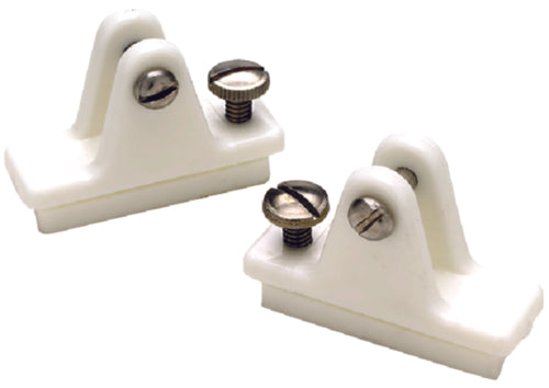 SeaChoice Nylon Side Mount Deck Hinges with Stainless Steel Slide Lock (2 Per Pack)