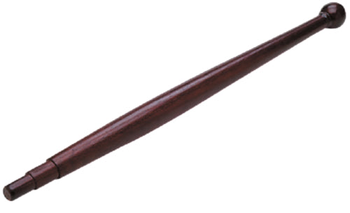 SeaChoice 3/4" x 18" Varnished Wood Mahogany Flagpole.