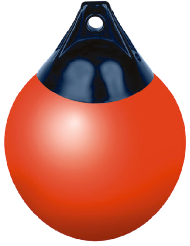 SeaChoice Commercial Grade Round Buoy, 15" Inch - Orange.