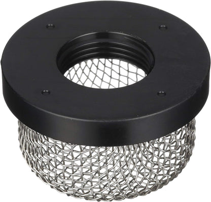 SeaChoice Stainless Steel Wire Mesh Strainer Fits Aerator Pump Intake - 3/4" - 14.