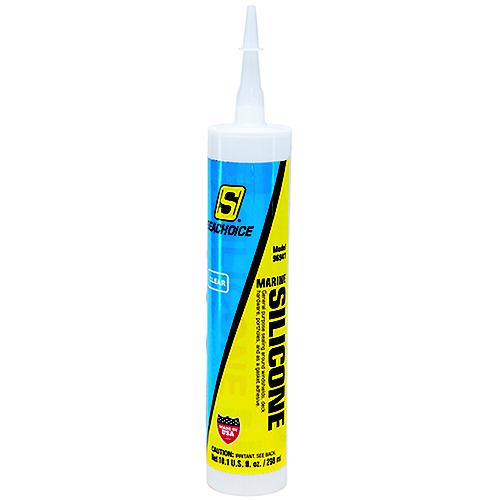 SeaChoice 96941 Silicone Sealant Clear 10 Ounce.