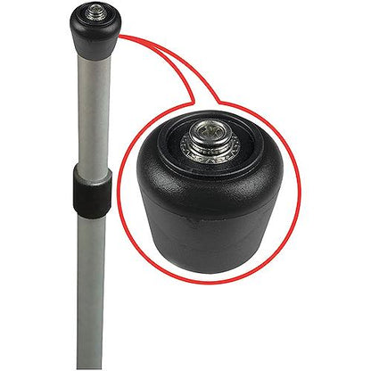 SeaChoice Telescoping Boat Cover Support Pole with Base 35" to 64" Inch.