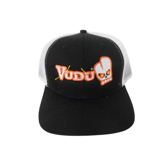Vudu Lures Hat Black White