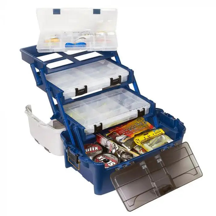 Plano Hybrid Hip 3-Stowaway® 3700 Tackle Box Utility 3-Tray.