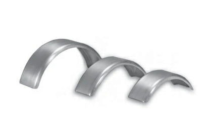 WaterLand Galvanized Round Single Axle Fender - 9" x 7" x 23.5".