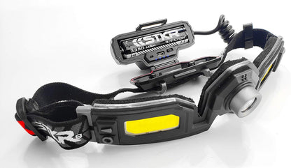 STKR FLEXIT Headlamp PRO Halo Lighting, Rechargeable - 650 lumens