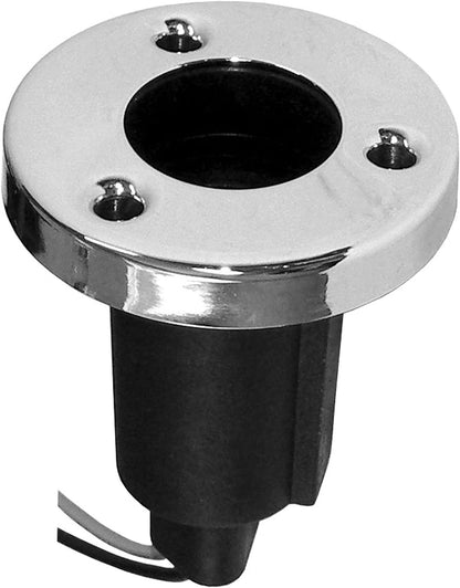 Shoreline Marine SL52101 Stern Light Base Stainless Steel 2-Prong - Round.