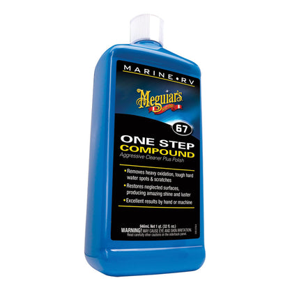 Meguiar's M6732 One-Step Compound - 32 Ounce.