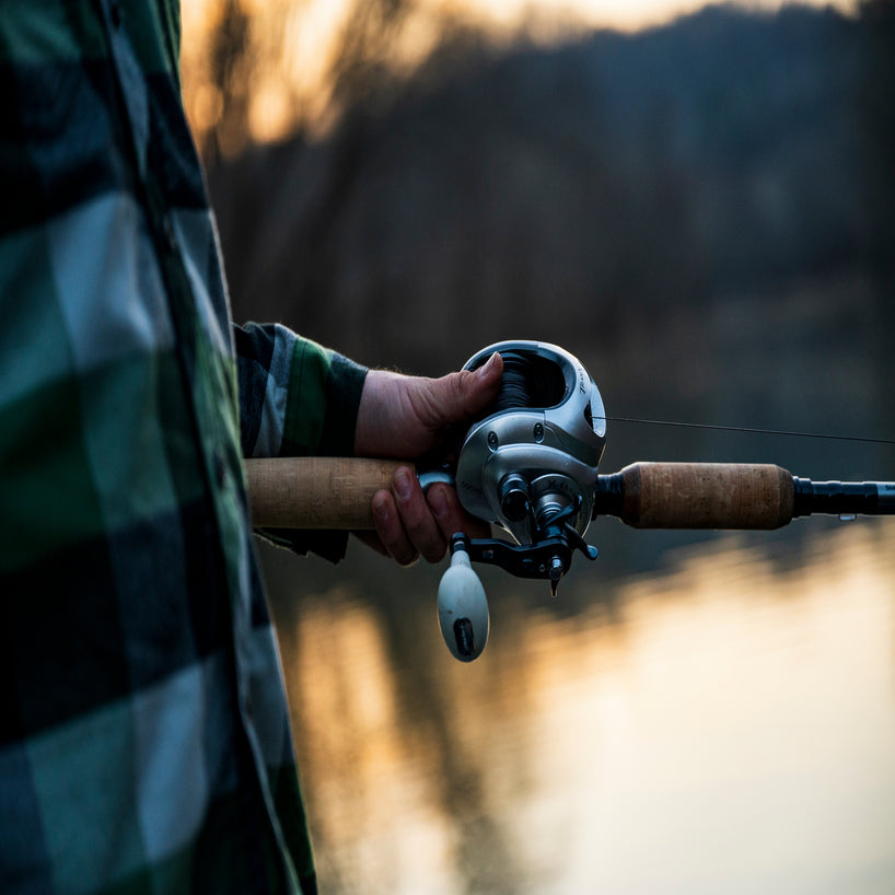 Shimano Tranx 500 Baitcasting Reel.