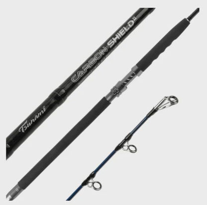 Tsunami TSCSHDBCII701MH-B Carbon Shield II Boat Conventional Rod 7' 30-50lb.