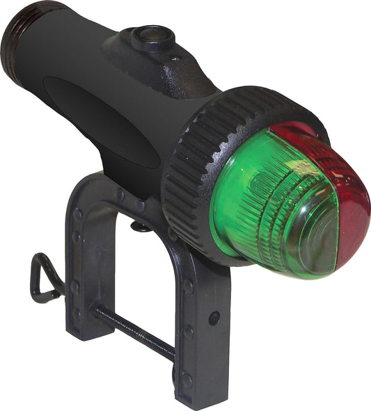 Shoreline Marine SL51290 Led Bi-Color Light Clamp-On Navigation: 2-D Battery.