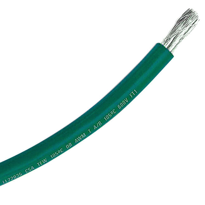 16 Gauge Green Marine Tined Wire per Foot