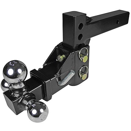 FulTyme RV Powder Coated Adjustable Tri-Ball Trailer Hitch.