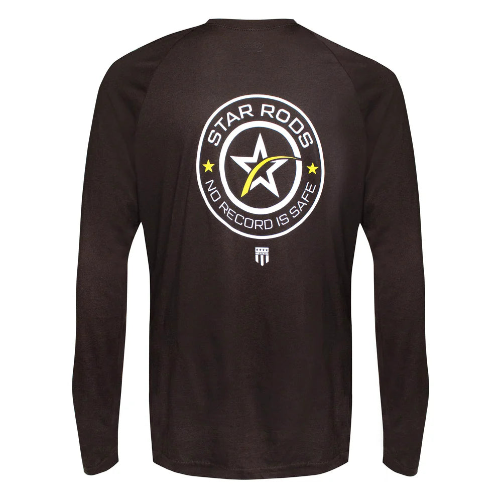 Star Rods Eco-friendly Long Sleeve Performance Shirt Black