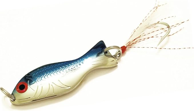 Al's Goldfish G400-SN Saltwater Series Neon Blue Nickel 3/4 oz