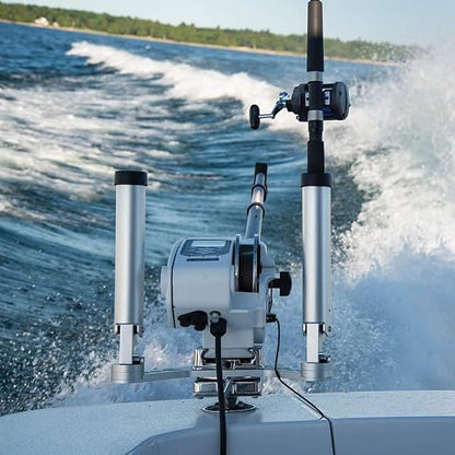 Cannon Dual Axis Adjustable Rod Holder Silver