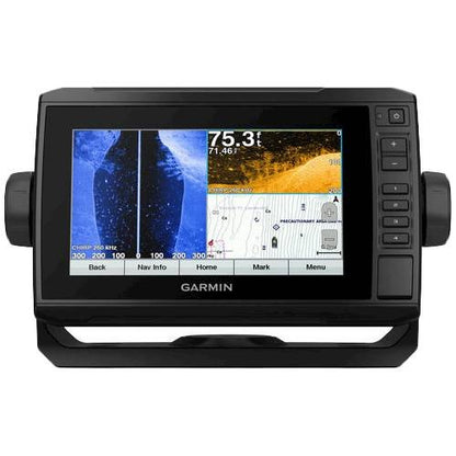 Garmin - ECHOMAP Plus 74sv Fishfinder/Charplotter GPS - Black