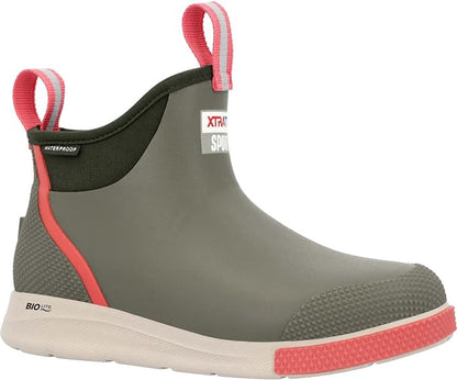 Women's 6 in Ankle Deck Boot Sport, Olive - 11