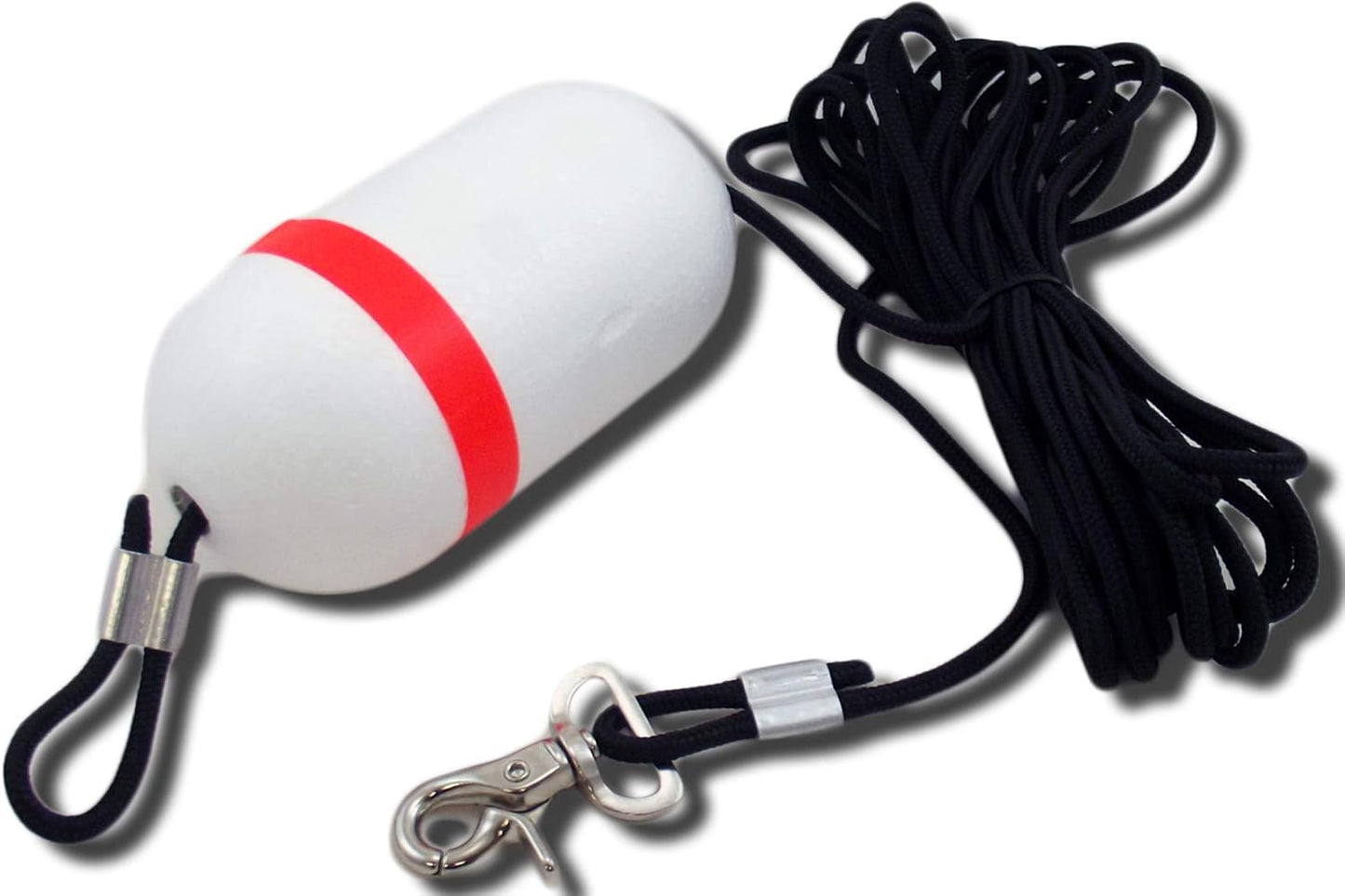 Anglers Choice Bo-Slo Drift Anchor Tow Rope with Water Resistant Suplex Poly-Pro Rope, 25-Feet