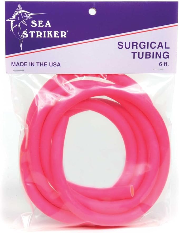 Sea Striker SST6-P Cuda Latex Tubing Tube Pink