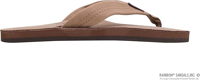 Rainbow Sandals Women's Premier Leather, Dark Brown 301ALTS