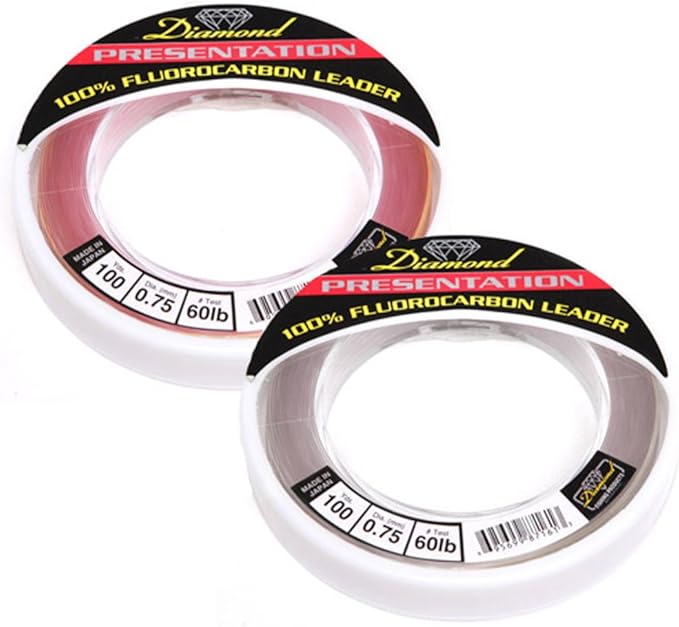 Momoi Diamond Presentation Fluorocarbon - 15lb. - 100yd. - Clear