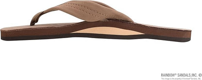 Rainbow Sandals Women's Premier Leather, Dark Brown 301ALTS