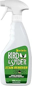 Star Brite 095122P Spider & Bird Stain Remover, 22 oz., White