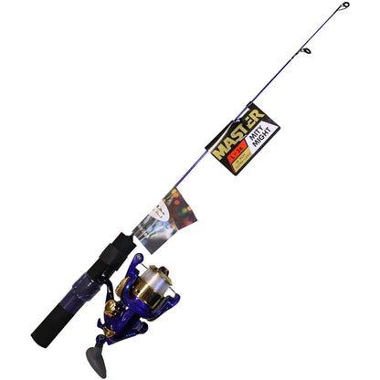 Master Fishing Roddy Hunter Mity Light LED Combo Mini Spin 2' 1-Piece Asst Colors.