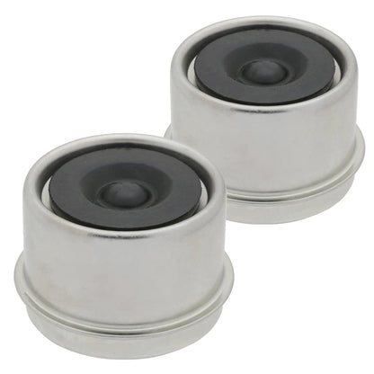 WaterLand Posi-Lube Dust Cap 2" for Trailer Axle Wheel Hub and Bearing Hub with Rubber Plug.