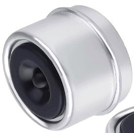 WaterLand Posi-Lube Dust Cap 2" for Trailer Axle Wheel Hub and Bearing Hub with Rubber Plug.