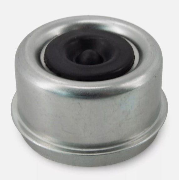 Posi-Lube Dust Cap 2-3/4" for Trailer Axle Wheel Hub and Bearing Hub with Rubber Plug