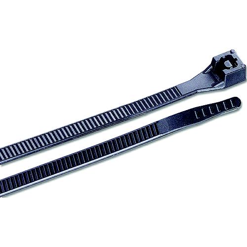 Ancor Heavy Duty Cable Zip Ties, 15" UV Black, 120lb.