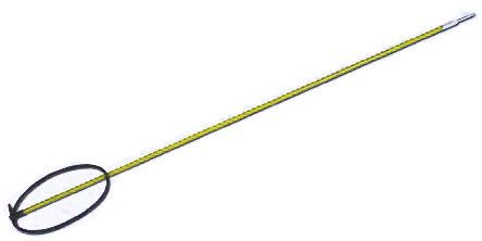 Marine Sports 6' Foot Pole Spear 6mm Shaft - Yellow.