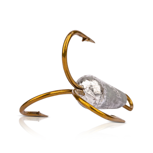 Mustad 3551W Weighted Treble Hooks