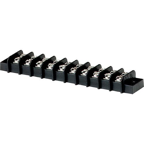 Blue Sea Ind. Terminal Black Connector 20 Amp. - 10 Circuit 2410.
