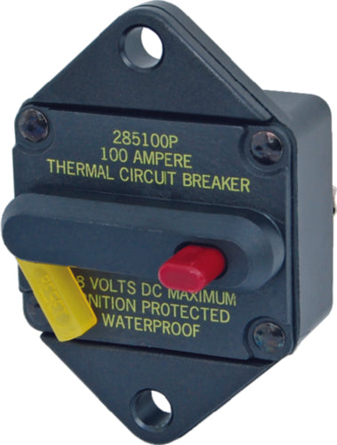 Blue Sea Systems 285 Series DC Circuit Breaker - Panel Mount - 50 Amp.