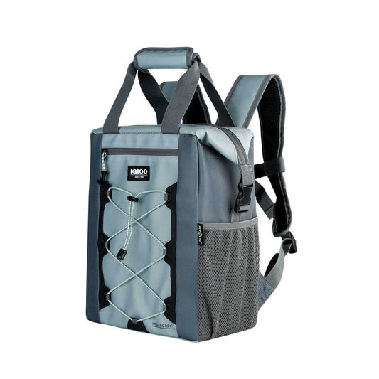 Igloo MaxCold Voyager Backpack 18 Can Cooler - Gray