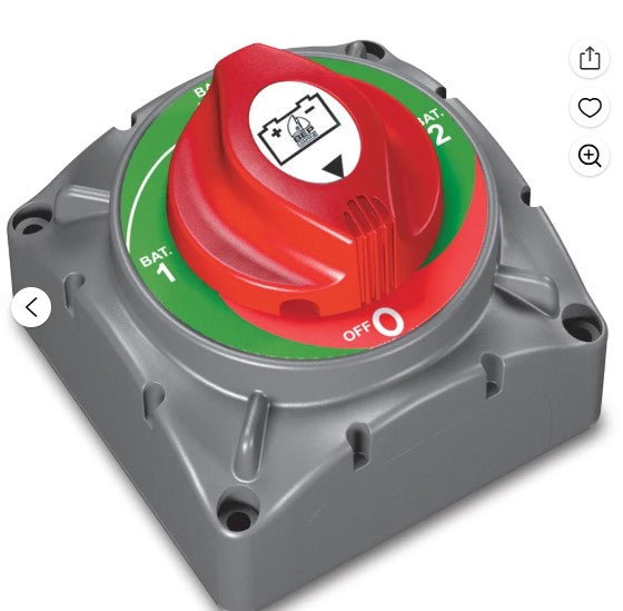 BEP 721 Heavy Duty Switch ON-BOTH-ON-OFF Up To 500 Amps.
