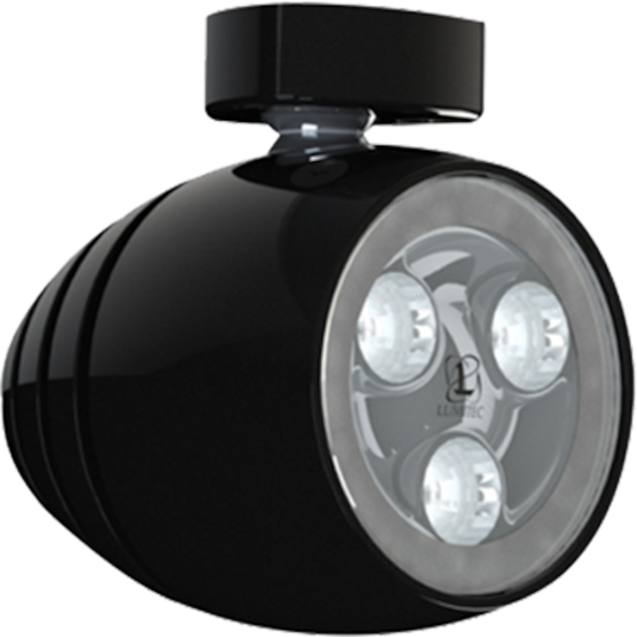 Lumitec Octane - LED Tower/Spreader Light - Black Housing - White Non-Dimming 101333