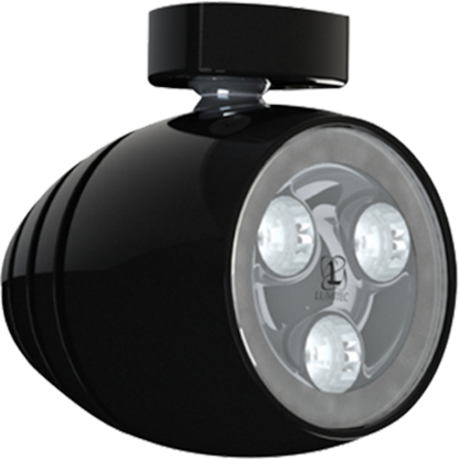 Lumitec Octane - LED Tower/Spreader Light - Black Housing - White Non-Dimming 101333